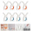 8Pcs Windproof Quilt Drying Clips Strong Grip Clamps 6