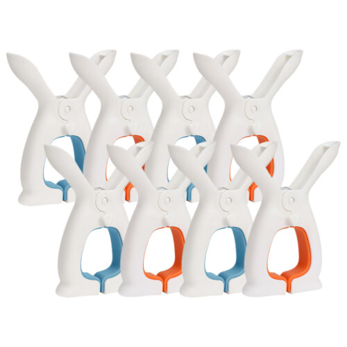 8Pcs Windproof Quilt Drying Clips Strong Grip Clamps