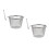 2Pcs Stainless Steel Pasta Basket With Handle For 9