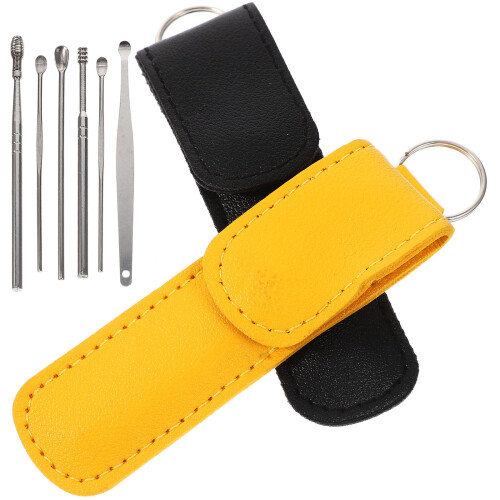 8 Sets Metal Ear Wax Picker Cleaning Tool Set 2