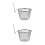 2Pcs Stainless Steel Pasta Basket With Handle For 7