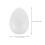 20 Pcs Craft Foam Easter Eggs Diy Painting White Festive Decorations 10