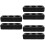 6 Pcs 3-Hole Cup Holder Tray For Drink And Beverage 8