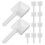 100 Pcs Plastic Measuring Spoons Short Handle For Coffee Tea Spices 1