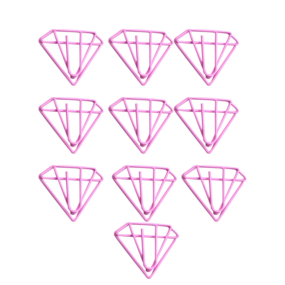 2 Count Pink Paper Clip Student Creative Clips File Clamp-image-OPC-PKY2KH5-NEW