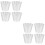 8 Pcs Pudding Molds Cake Baking Dessert Tools For Home 6