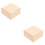 Set Of 2 Storage Boxes With Lids Kitchen Desktop Organizer Container 3