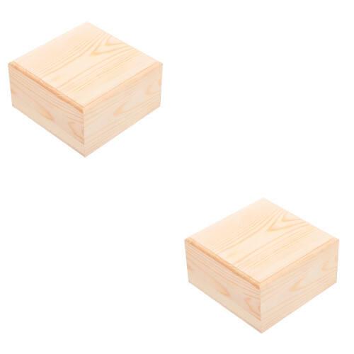 Set Of 2 Storage Boxes With Lids Kitchen Desktop Organizer Container 2