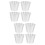 8 Pcs Pudding Molds Cake Baking Dessert Tools For Home 7