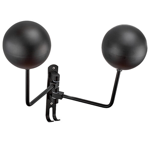 2Pcs Stainless Steel Holder Wall Mount Rack With 180 Rotation
