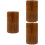 3Pcs Wooden Utensil Holder Kitchen Organizer Pen Storage 8