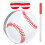 Baseball Pinata Bundle With Blindfold Bat And Confetti For Birthday Party 10