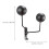 2Pcs Stainless Steel Holder Wall Mount Rack With 180 Rotation 10