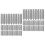 200 Pcs Dishwasher Rack Repair Tip Protector Caps 6