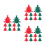 30 Pcs Christmas Tableware Holders Felt Cutlery Pouches Deer Design 10