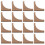 100 Pcs Retro Scrapbook Corners Antique Bronze Corner Protectors 1