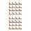 100 Pcs Retro Scrapbook Corners Antique Bronze Corner Protectors 4