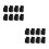 16 Pcs Silicone Cookware Protector Clips For Stacking Pots And Lids 5