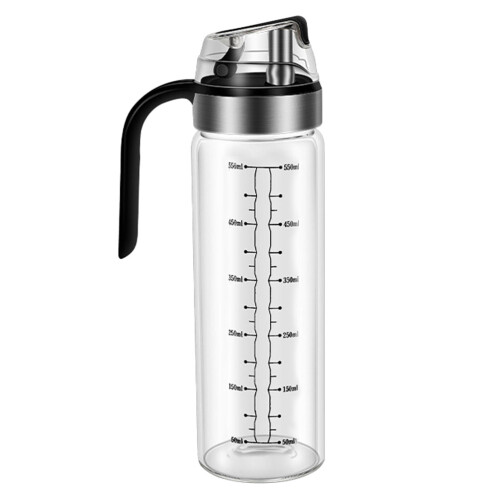 2 Pcs Kitchen Oil Bottle Large Capacity Automatic Open Close