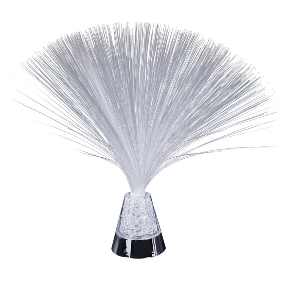 Fibre Optic Lamp Colour Changing Glitter Base 13-Inch Mood Novelty Model Sflg Lamp Light 9354506105655