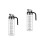 2 Pcs Kitchen Oil Bottle Large Capacity Automatic Open Close 5