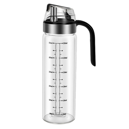 2 Pcs Kitchen Oil Bottle Large Capacity Automatic Open Close 1