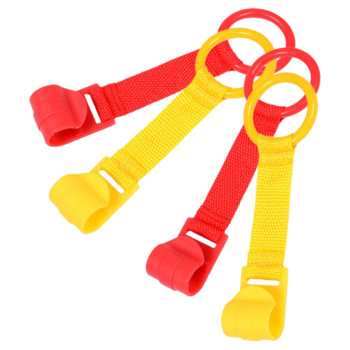 20 Pcs Baby Pull Up Rings Hanging Walking Assistant Safety Bar 2