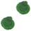 2 Count Pond Accessories Outdoor Artificial Lily Pads Decorations 3