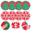 16 Pcs Christmas Round Felt Nonslip Cup Pads 11