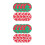 16 Pcs Christmas Round Felt Nonslip Cup Pads 6