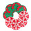 16 Pcs Christmas Round Felt Nonslip Cup Pads 1