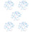 5 Sets Butterfly Anti-Collision Window Clings Decals 10