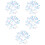 5 Sets Butterfly Anti-Collision Window Clings Decals 9