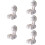 5pcs Shower Head Bracket Sucker Abs Bathroom Shelf White 10