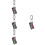 4 Sets Bike Repair Tools Wrench For Crank Hexagonal Spanner Inner 9