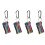 4 Sets Bike Repair Tools Wrench For Crank Hexagonal Spanner Inner 6