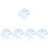 5 Sets Butterfly Anti-Collision Window Clings Decals 7