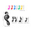 24 Packs Music Confetti Decorations Musical Notes Table Scatters 9