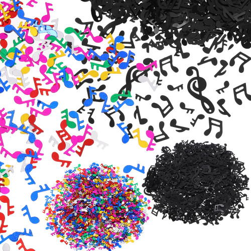 24 Packs Music Confetti Decorations Musical Notes Table Scatters 1