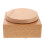 2Pcs Diy Wind-Up Musical Box Base Square Rotatable Platform 1