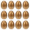 12 Pcs Empty Plastic Easter Eggs For Candy Gift Wrapping And Decor 3
