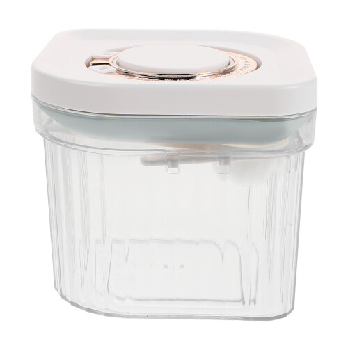 3Pcs Press Type 800Ml Airtight Plastic Container For Food 1