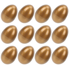 12 Pcs Empty Plastic Easter Eggs For Candy Gift Wrapping And Decor