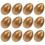 12 Pcs Empty Plastic Easter Eggs For Candy Gift Wrapping And Decor 1