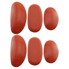 4 Sets / 6pcs Tools Rib Sculptural Clay Tools For Clay Artists (Red)