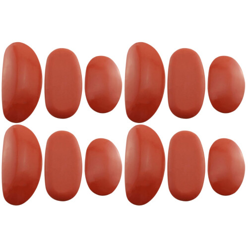4 Sets  / 6pcs Tools Rib Sculptural Clay Tools For Clay Artists (Red) 1