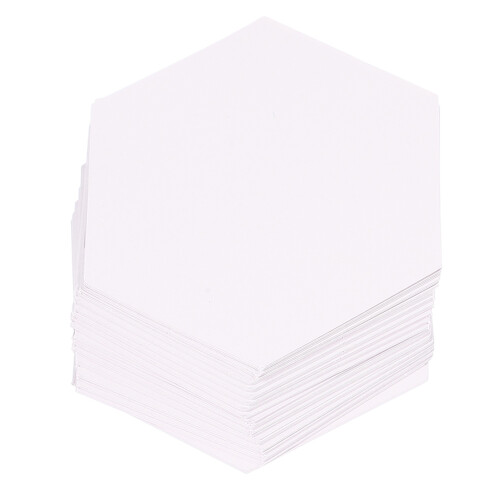 400 Pcs Patchwork Cardboard Clothing Paper Mold White 2