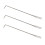 3Pcs Campfire Pokers For Fireplace And Camping Steel Tools Set 11