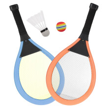 2 Sets Indoor Outdoor Badminton Racket With Light