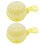 2Pcs Plastic Manual Fruit Juicer For Lemon And Tool 6